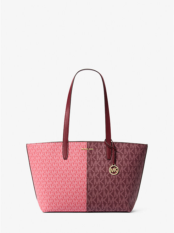 Michael Kors Jet Set Medium Two-Tone Logo Tote Bag