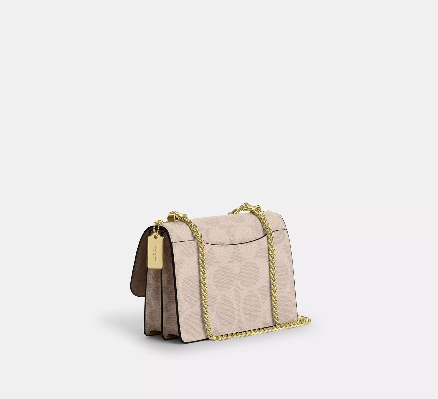 Klare Crossbody Bag In Blocked Signature Canvas